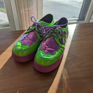 Gothic green and purple creepers